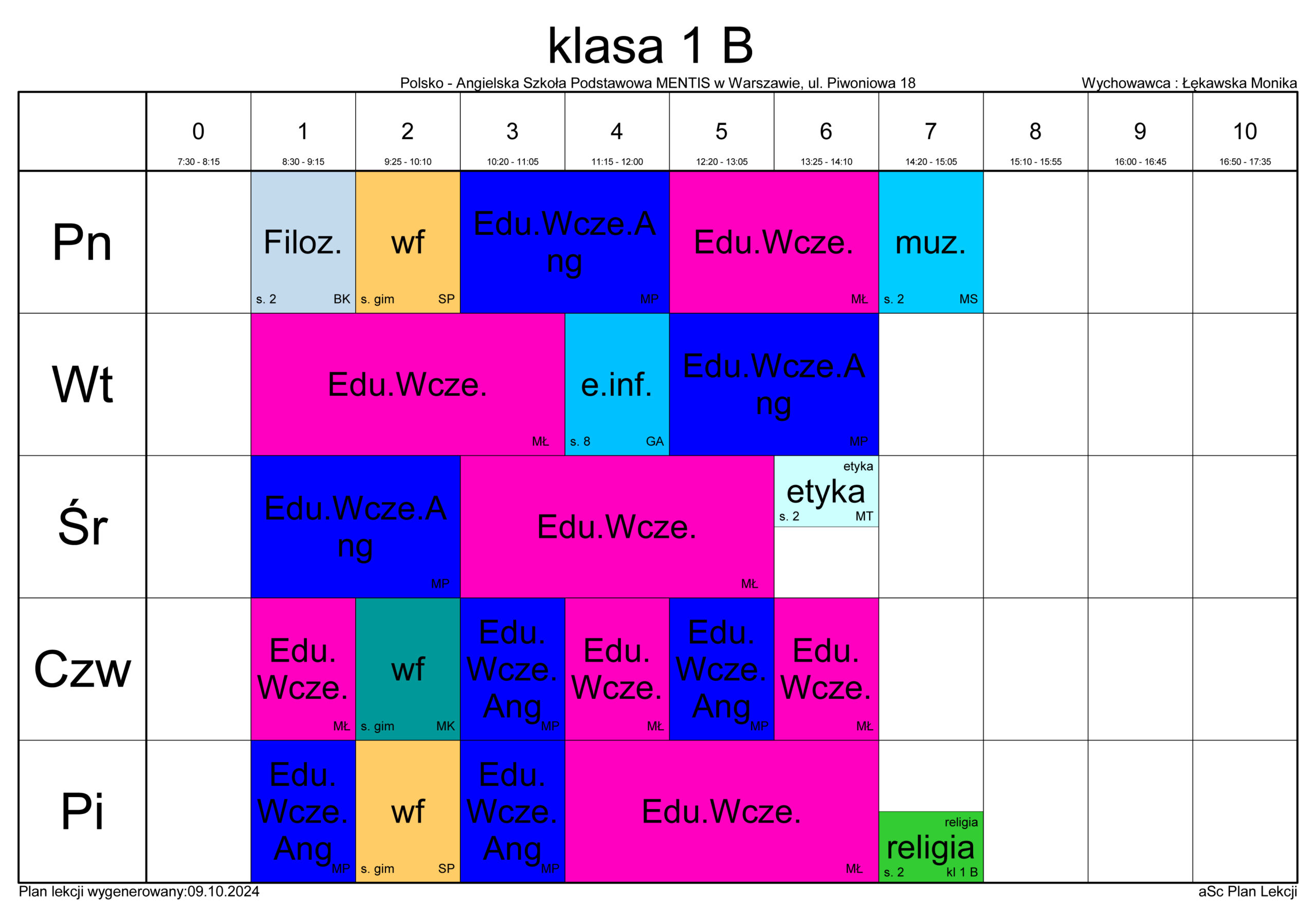 plan 1B scaled - Plan lekcji