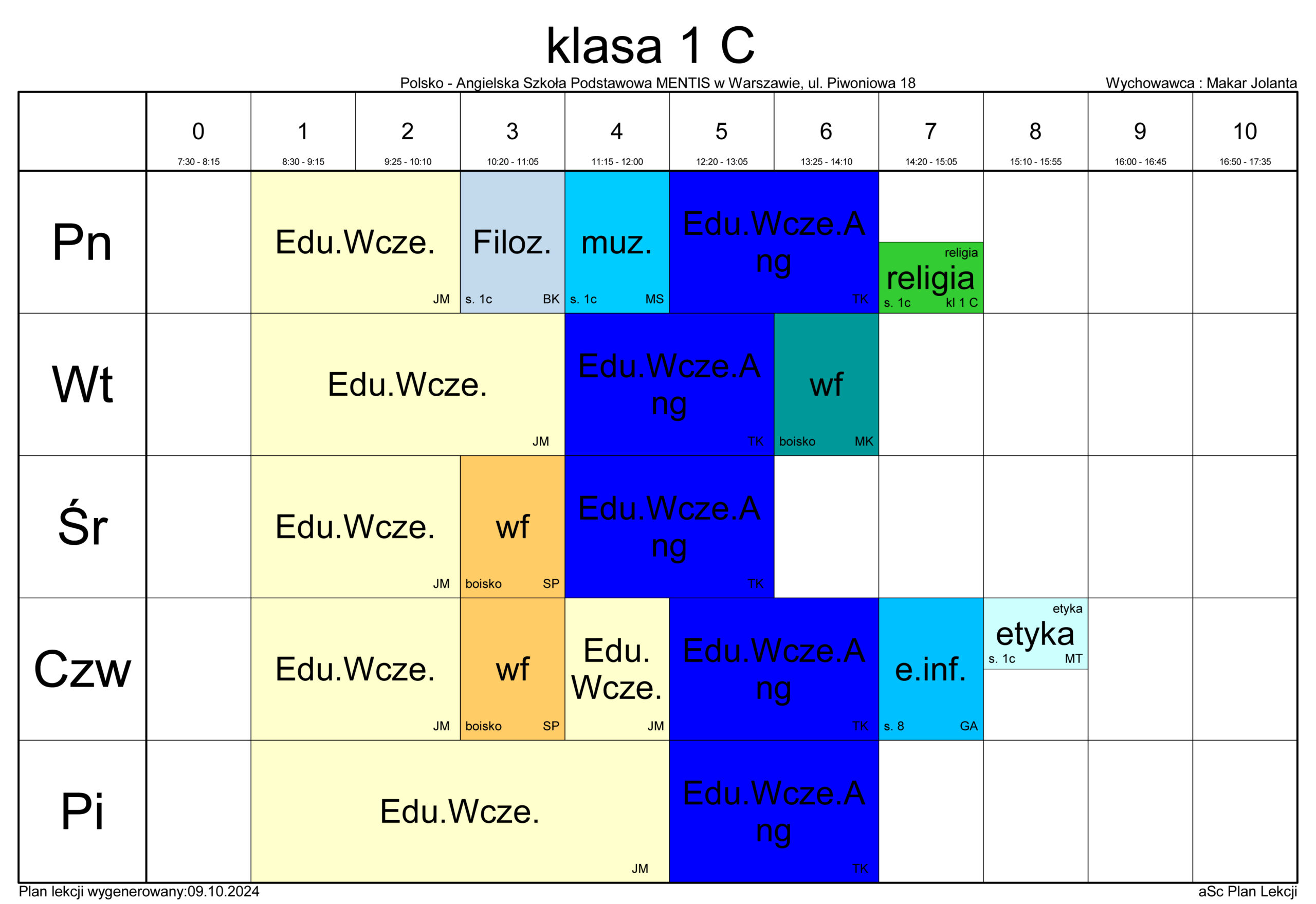 plan 1C scaled - Plan lekcji