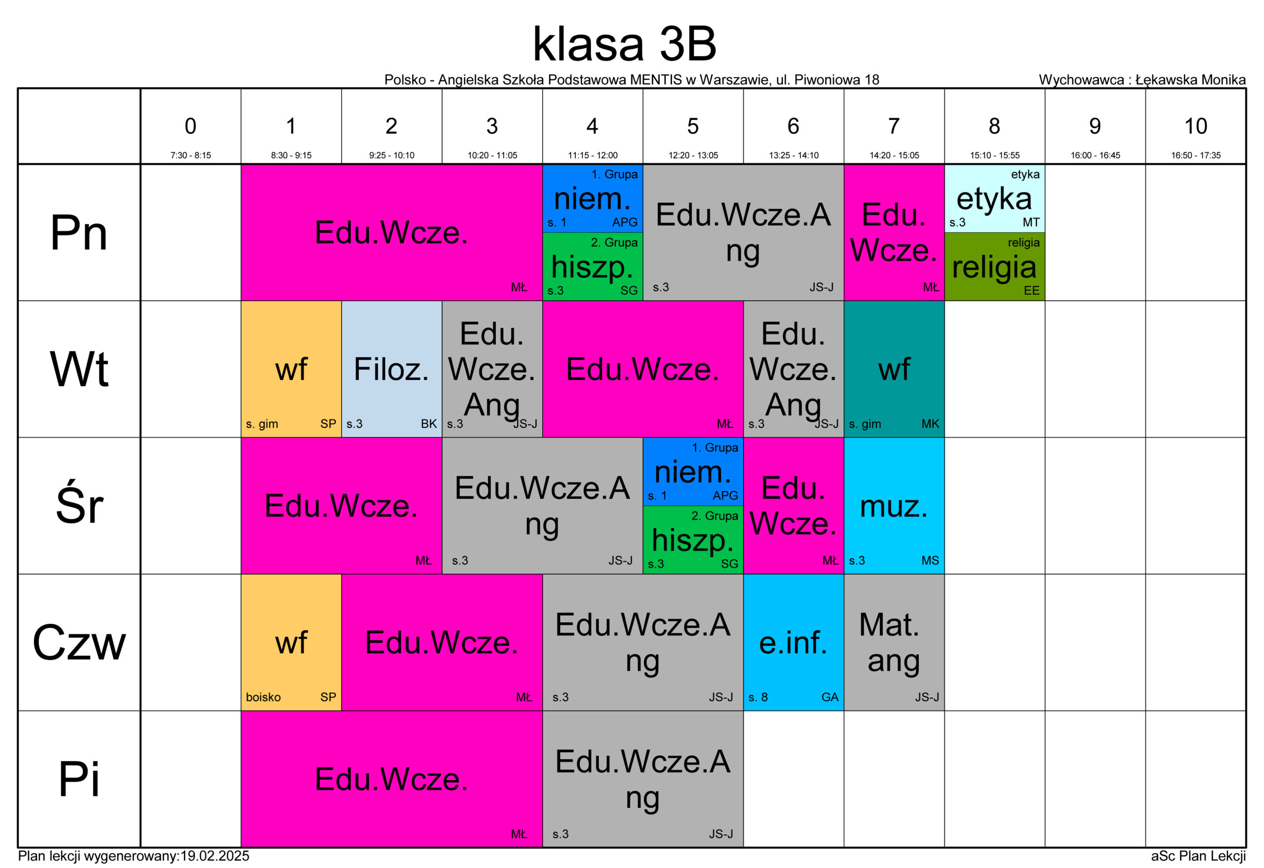 3B scaled - Plan lekcji